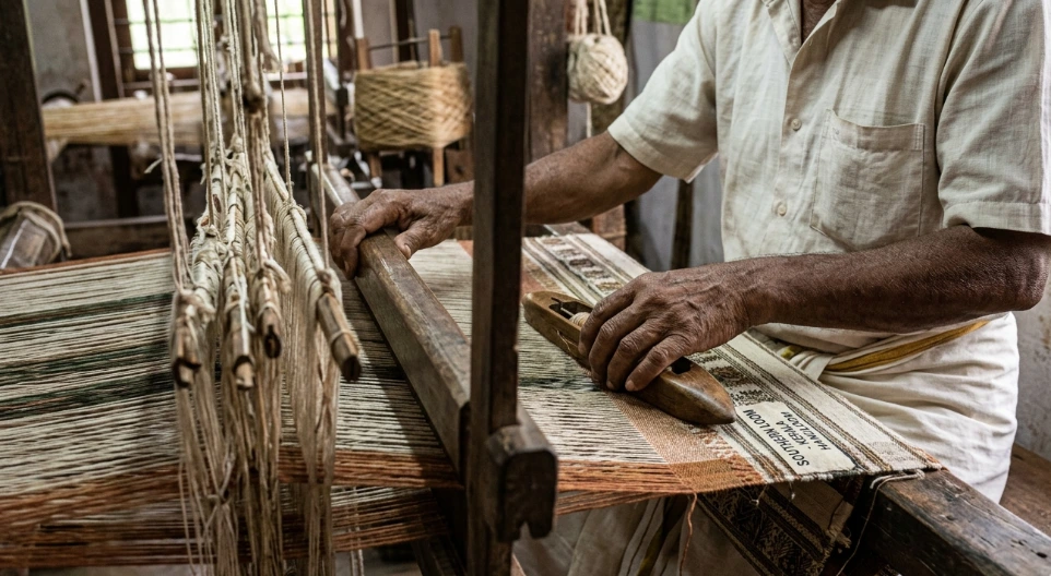 Weaving process