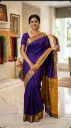 Premium Silk Checked Saree