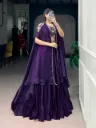 The Amethyst Aura Cape Lehenga
Part of the Aafreen Signature Collection